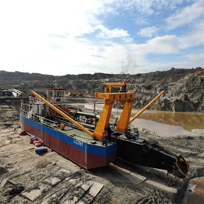 180000.000kg Bruto gewicht Snoeimotor Zuigdredger met 1000m3/h motorvermogen
