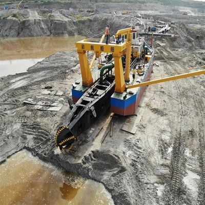 180000.000kg Bruto gewicht Snoeimotor Zuigdredger met 1000m3/h motorvermogen