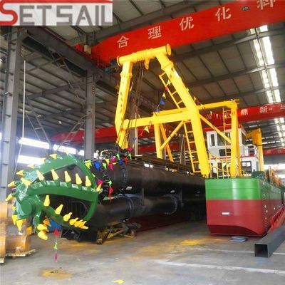 Hoofddameter 2000mm 18 inch Canvas Capaciteit 3500m3/h Hydraulische zanddredger