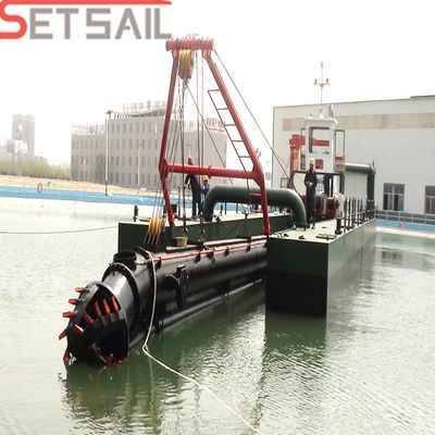 Hoofddameter 2000mm 18 inch Canvas Capaciteit 3500m3/h Hydraulische zanddredger