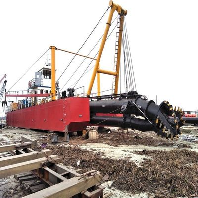 Op maat gemaakte aanvraag Cutter Suction Dredger met 1000m3/h capaciteit en 20m baggerdiepte