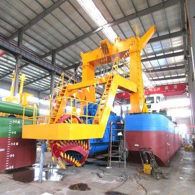 Op maat gemaakte aanvraag Cutter Suction Dredger met 1000m3/h capaciteit en 20m baggerdiepte