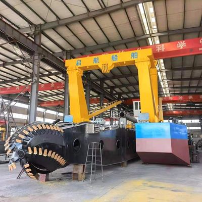 Op maat gemaakte aanvraag Cutter Suction Dredger met 1000m3/h capaciteit en 20m baggerdiepte