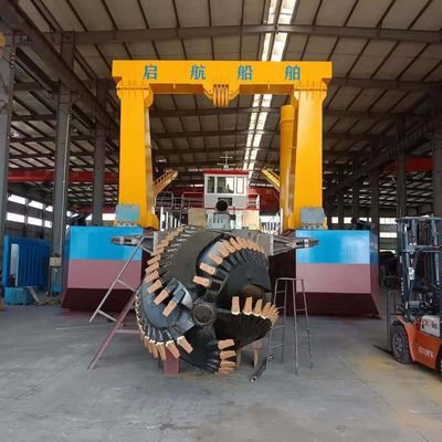 Op maat gemaakte aanvraag Cutter Suction Dredger met 1000m3/h capaciteit en 20m baggerdiepte