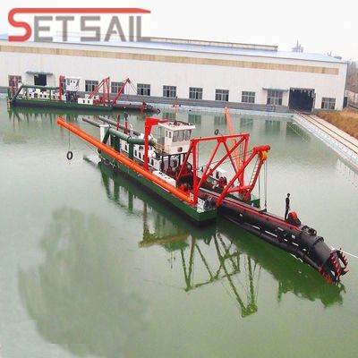 20 inch zanddredger met 260kw Cutter Head Power en 1000m3/H Capaciteit