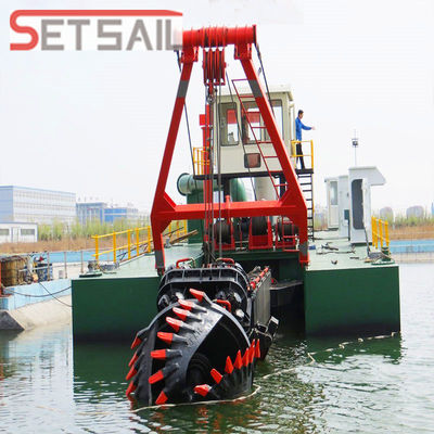 20 inch zanddredger met 260kw Cutter Head Power en 1000m3/H Capaciteit