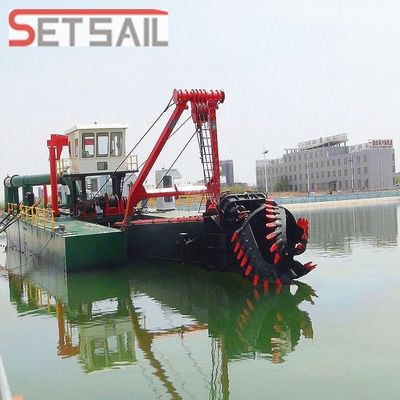 20 inch zanddredger met 260kw Cutter Head Power en 1000m3/H Capaciteit