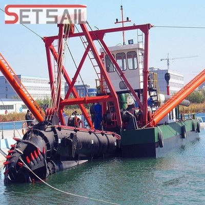 20 inch zanddredger met 260kw Cutter Head Power en 1000m3/H Capaciteit
