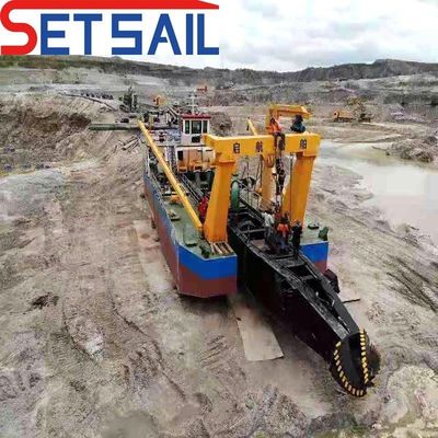 Gepersonaliseerde 26 inch capaciteit 1200m3/h Hydrocyclone grindmaaier Zuigbottel bagger