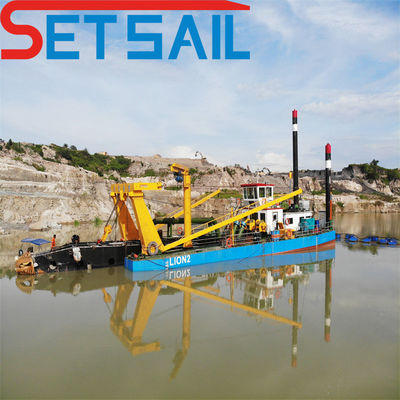20 inch Capaciteit 4000m3/h Elektrische zanddredger voor de tinmijn Ontladingsafstand 1500m