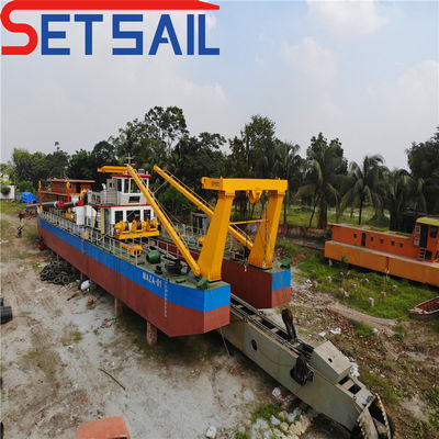180000.000kg Pakket Bruto Gewicht 20 inch Cutter Suction Tin Dredger voor grote capaciteit