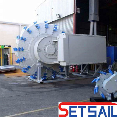 Hoge capaciteit 160m3-2000m3 Hydraulische wiel emmerkop modder bagger met dieselmotor