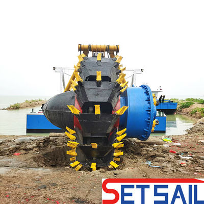 Anker Boom Wheel Bucket Dredger met Weichai Diesel Engine en 160m3-2000m3 capaciteit