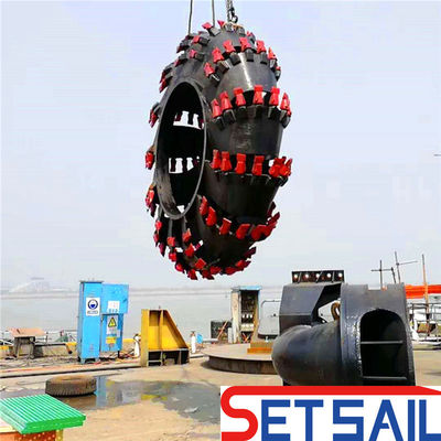 Anker Boom Wheel Bucket Dredger met Weichai Diesel Engine en 160m3-2000m3 capaciteit
