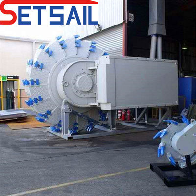 160m3-2000m3 capaciteit Bucket Wheel Sand Dredger met hydraulische en dieselmotor