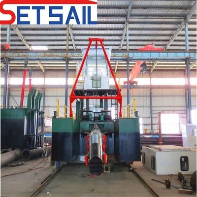 540kw-5000kw waterstroom PLC-besturingssysteem Marine staalplaat Jet zuigdredging machines