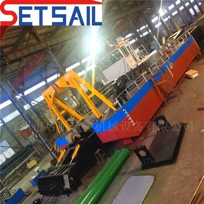 Hydraulische dieselmotor, trailzuighoep, bagger voor rivierbaggering, diepte 4 m-15 m