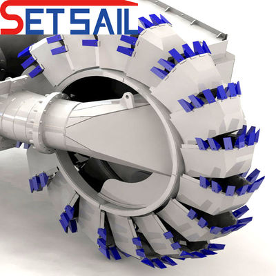 Rexroth Hydraulische Controle Waterstroom 3500m3 Wheel Bucket Dredger voor uw behoeften