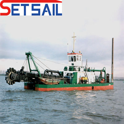 Waterstroom 100m3-20000m3 Cummins Dieselmotor Trailing Hopper Scution Dredger voor modder