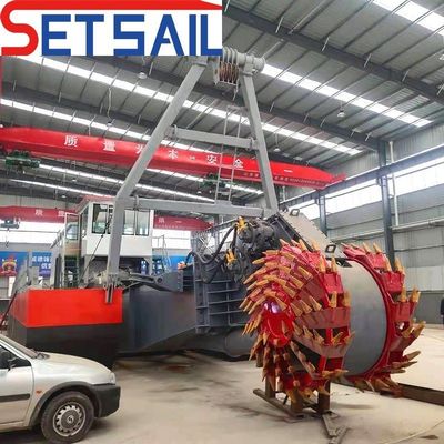 US 10000/set Aanpassing Dieselmotor Wiel Emmer Zand Dredger met onderwaterpomp