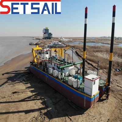 High Capacity Diesel Engine Wheel Bucket Dredger voor rivierzand 160m3-2000m3 Capaciteit