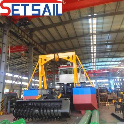 Marine Steel Trailing Hopper Suction Dredger met een totale breedte van 4,5 m-12 m en duurzaam ontwerp