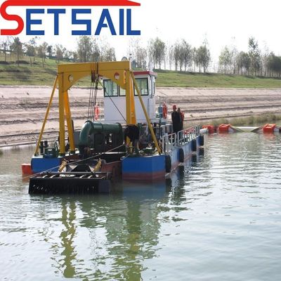 Aanvankelijke betaling Rivier Sand Hopper Suction Cutter Dredger met Rexroth Hydraulic System