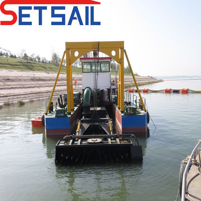 Aanvankelijke betaling Rivier Sand Hopper Suction Cutter Dredger met Rexroth Hydraulic System