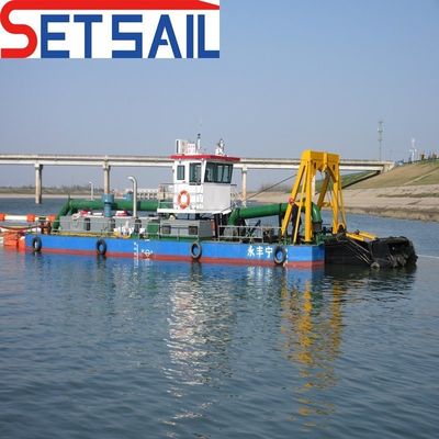17 m tot 50 m totale lengte Multifunctioneel snijmachine Zuigersand en modder bagger met hopper