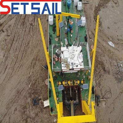 800m-5000m Afscheidsafstand Rivier zand droeger met emmer wielen kop en Siemens PLC