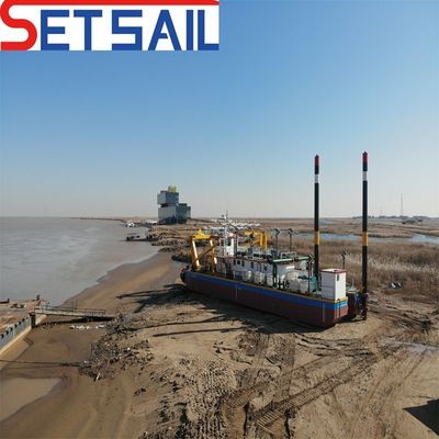 800m-5000m Afscheidsafstand Rivier zand droeger met emmer wielen kop en Siemens PLC