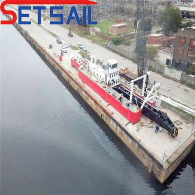110kw-2000kw Dieselmotor Power Trailing Hopper Cutter Zuigdredger voor 3 in 1