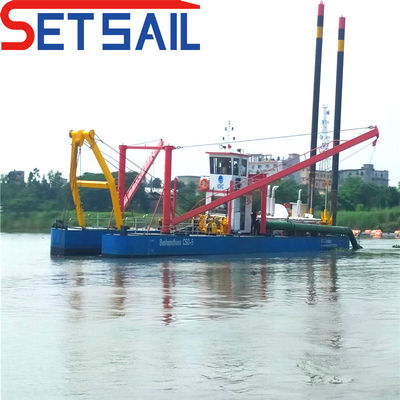 110kw-2000kw Dieselmotor Power Trailing Hopper Cutter Zuigdredger voor 3 in 1