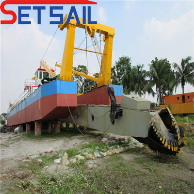 110kw-2000kw Dieselmotor Power Trailing Hopper Cutter Zuigdredger voor 3 in 1