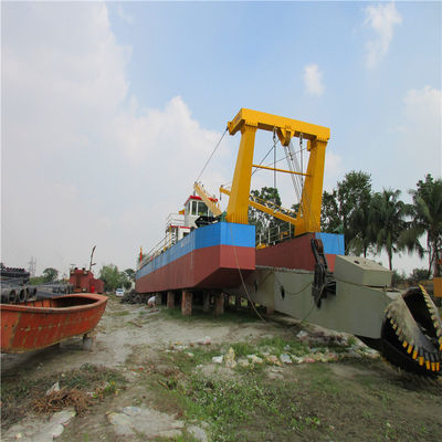 Op maat gemaakte aanvraag Cutter Zuigdraad Dredging Gold Sand Mining Dredger met aanpassing