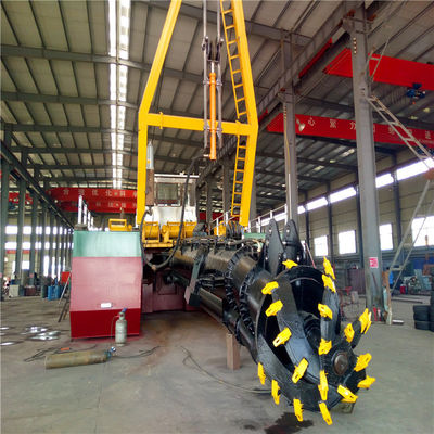 Op maat gemaakte aanvraag Cutter Zuigdraad Dredging Gold Sand Mining Dredger met aanpassing