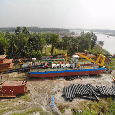 Op maat gemaakte aanvraag Cutter Zuigdraad Dredging Gold Sand Mining Dredger met aanpassing