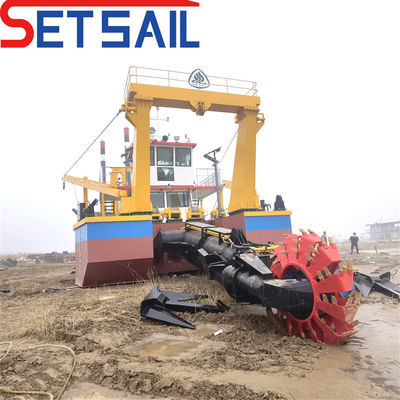 Floating Wheel Bucket Dredger met krachtige dieselmotor en op maat gemaakte ontwerp