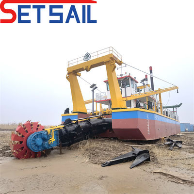 Floating Wheel Bucket Dredger met krachtige dieselmotor en op maat gemaakte ontwerp