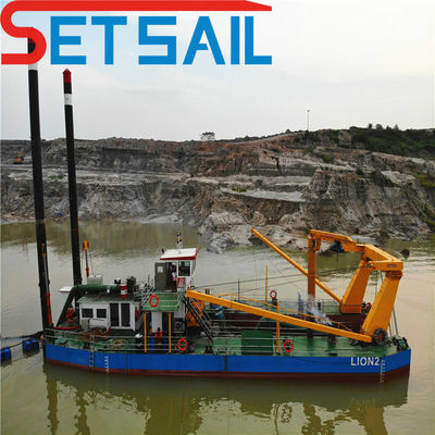 110kw-2000kw Dieselmotor aangedreven 22 inch zandzuigdredger met aanpassing