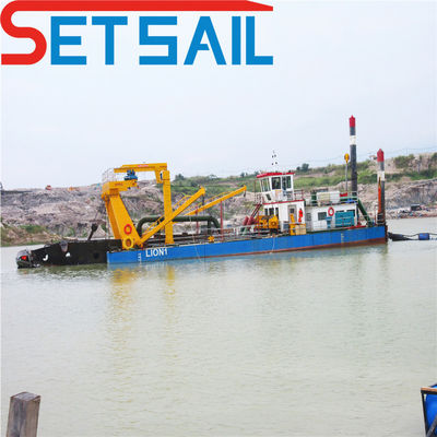 110kw-2000kw Dieselmotor aangedreven 22 inch zandzuigdredger met aanpassing