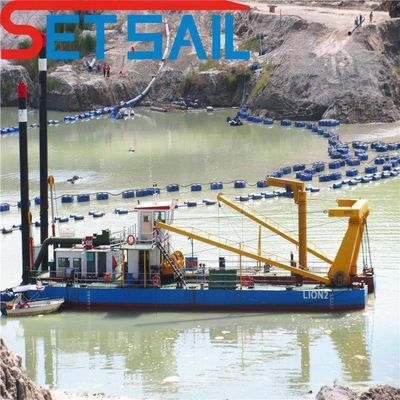 110kw-2000kw Dieselmotor aangedreven 22 inch zandzuigdredger met aanpassing