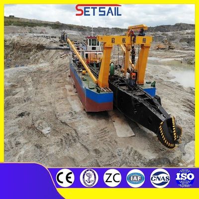 Op maat gemaakte zand- en moddergraafmachine Zuigdrager met cycloontype Hydrocyclone