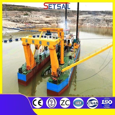 CTS Slot Type Op maat gemaakte 3000m3/h Snijder Zuigdrager Rivierzanddrager
