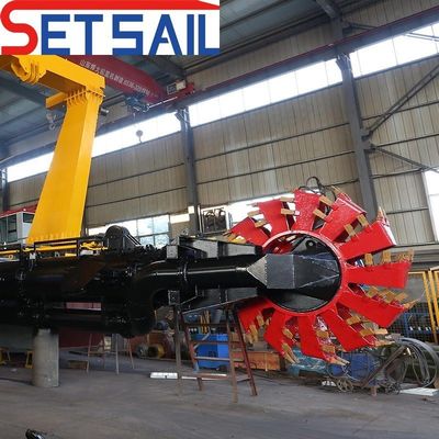 Rexroth hydraulisch systeem Draagbare emmerwiel zanddredger voor gladde baggerwerkzaamheden