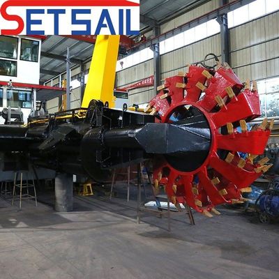 3900.00cm * 860.00cm * 225.00cm Pakketgrootte Dredger voor zand modder Dredging in rivier
