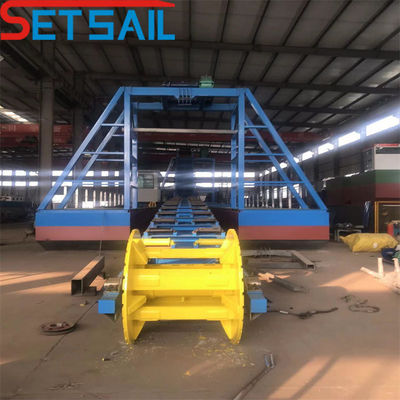 37kw-200kw Graafmachine voor de hoofdmotor van de krachtketen Bucket River Mining Dredger voor goud en diamant