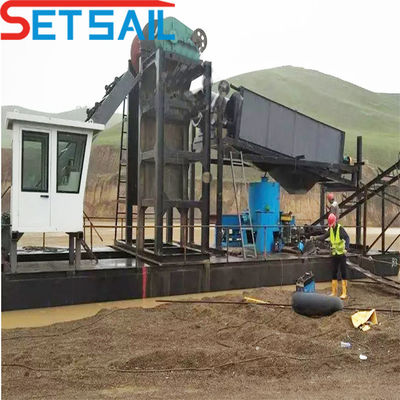 US Currency Bucket Chain Gold Mining Diamond Dredger met een capaciteit van 60-500 kubieke meter