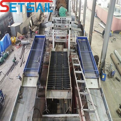 US Currency Bucket Chain Gold Mining Diamond Dredger met een capaciteit van 60-500 kubieke meter