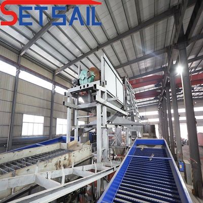 Elektrische stroom Type Aanpassing Set Zeil Bucket Chain Diamond Gold Mining Dredger